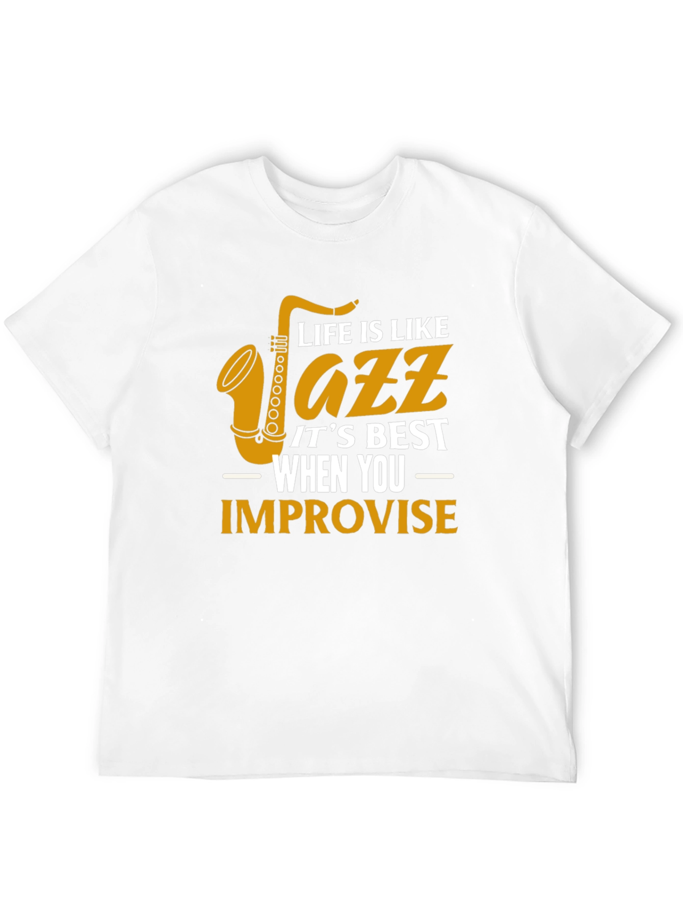 Life is Like Jazz Graphic T-Shirt