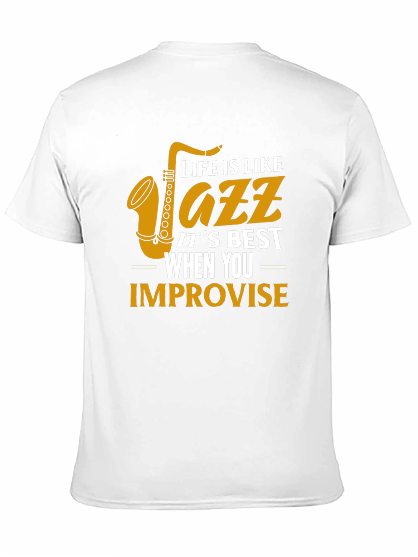 Life is Like Jazz Graphic T-Shirt