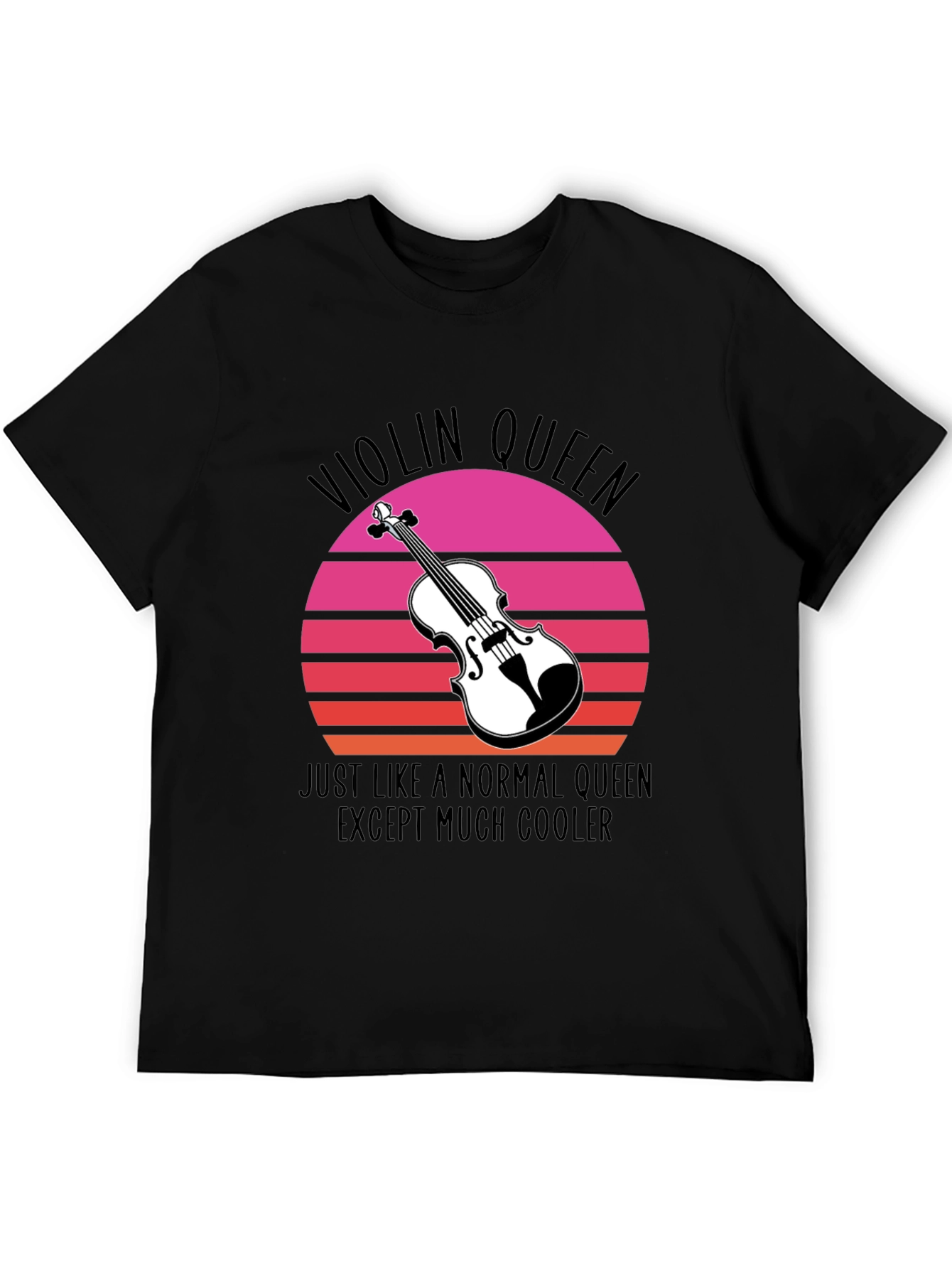Violin Queen T-Shirt - Musician Novelty Tee