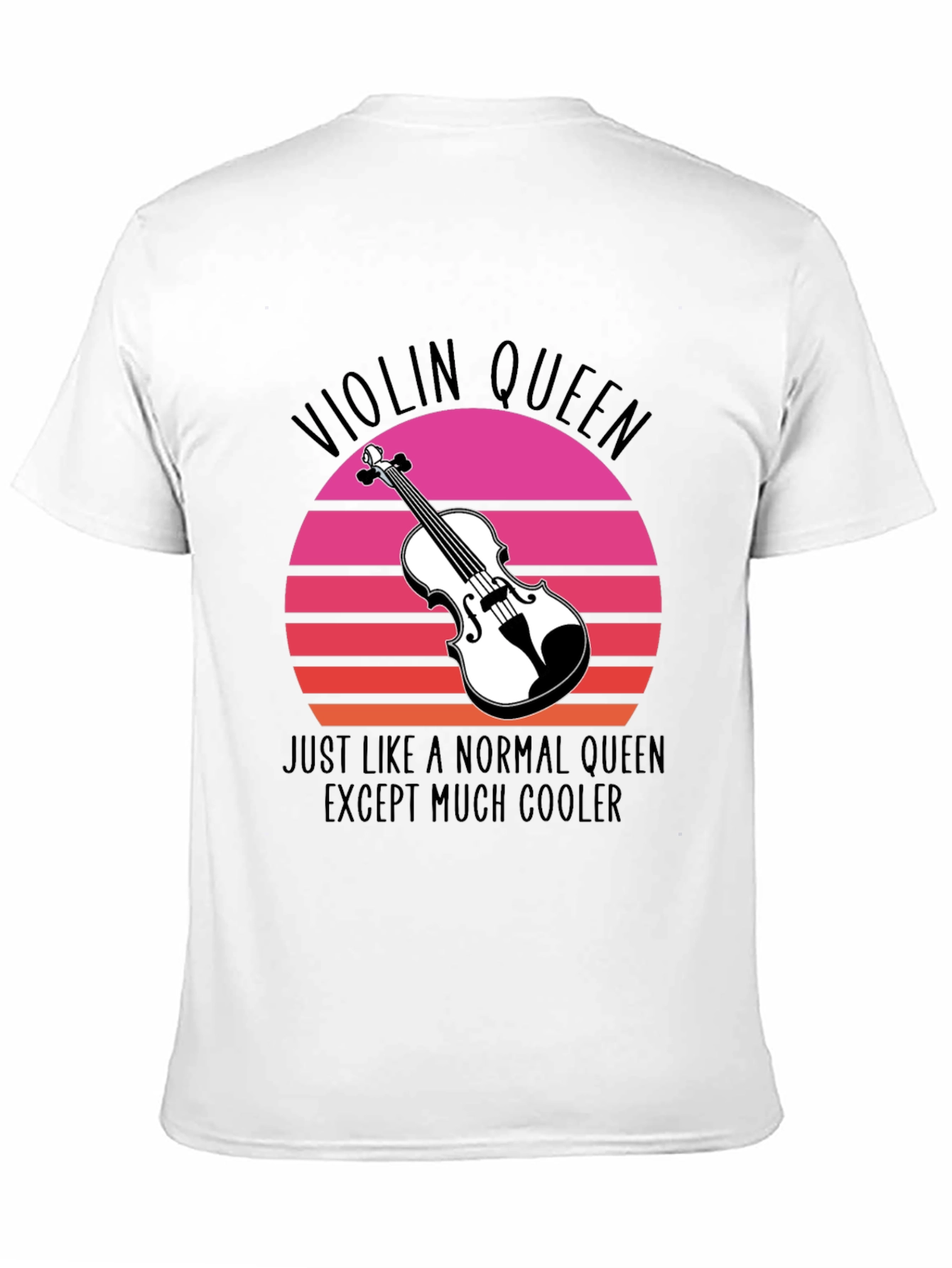 Violin Queen T-Shirt - Musician Novelty Tee