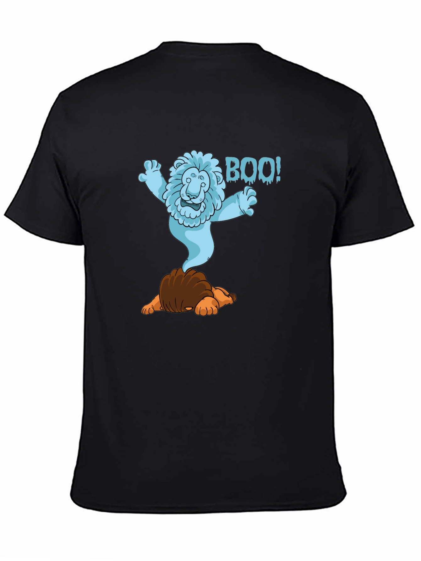 Boo! Lion Ghost Funny Halloween T-Shirt