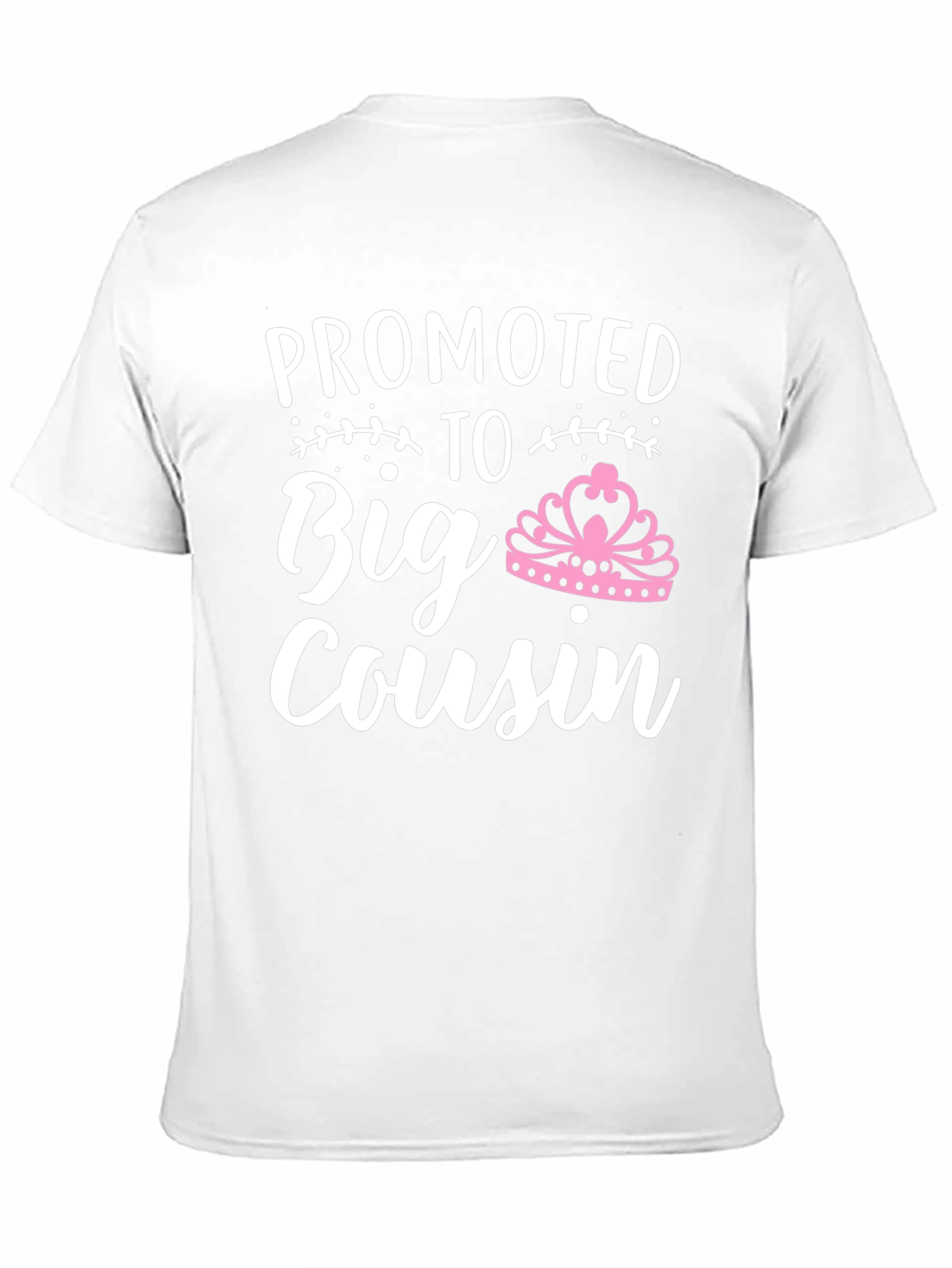 Promoted to Big Cousin T-Shirt - Black Tee