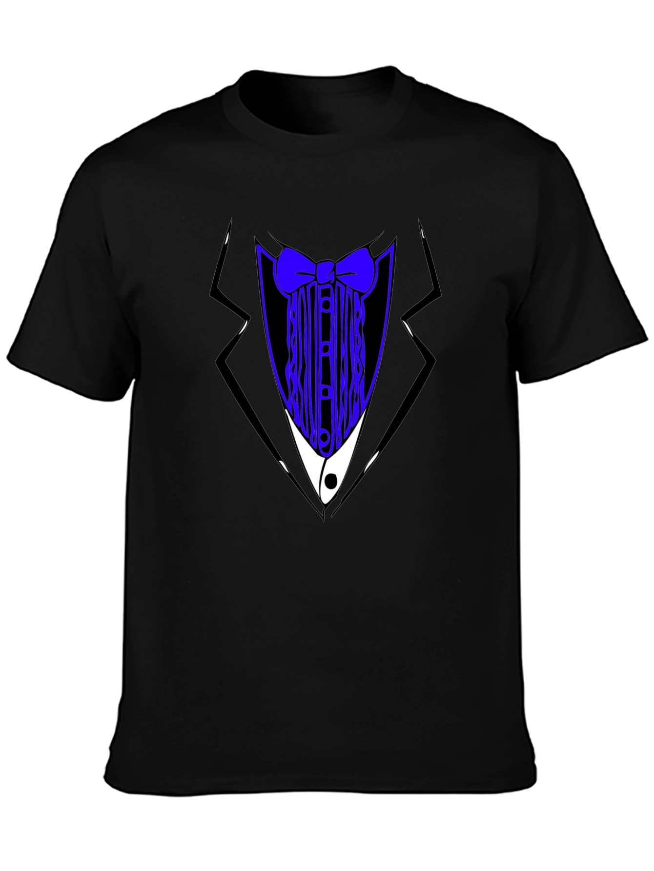 Tuxedo T-Shirt - Novelty Bowtie Design