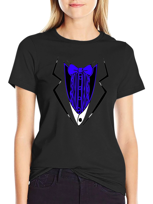 Tuxedo T-Shirt - Novelty Bowtie Design