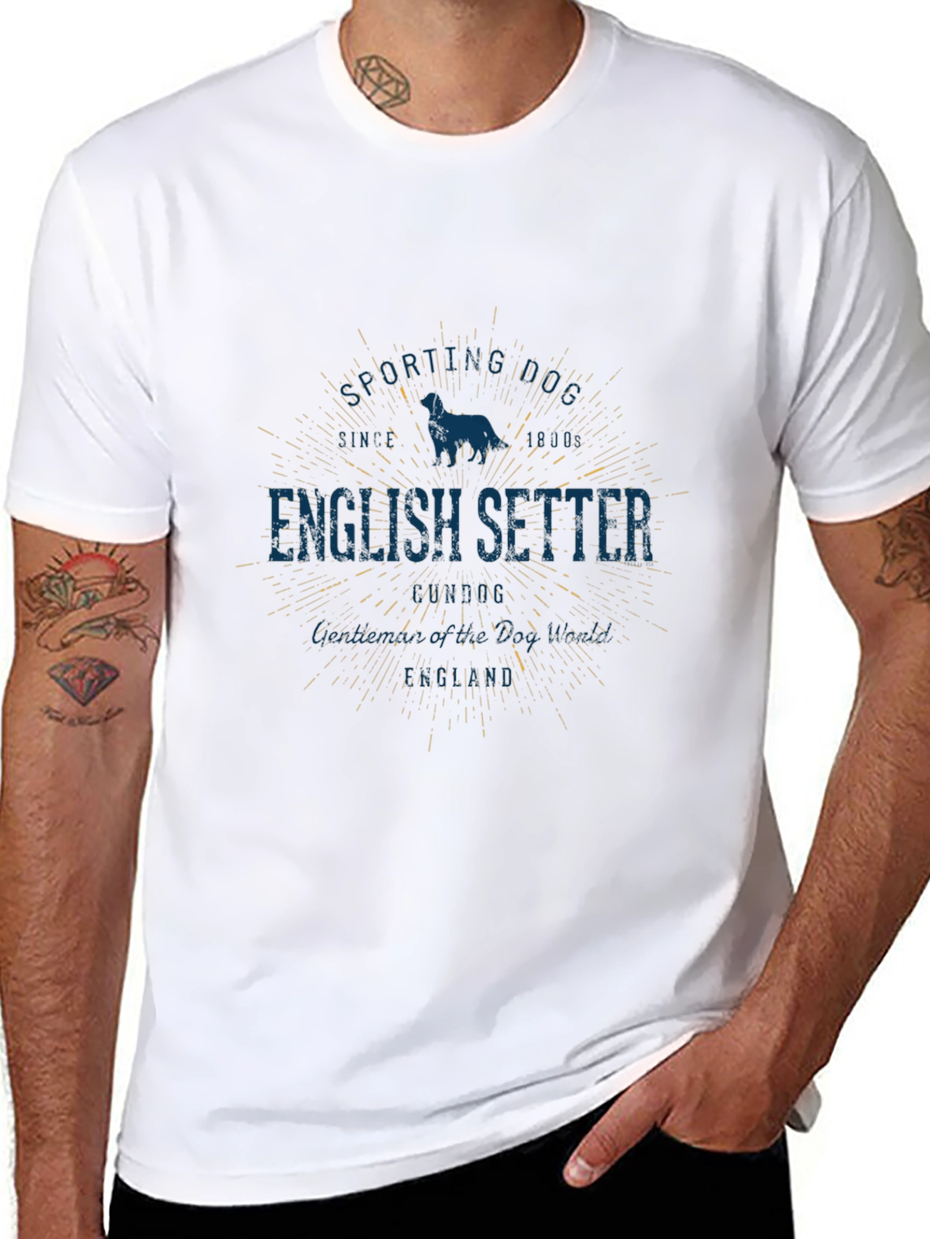English Setter Dog T-Shirt - Sporting Breed Tee