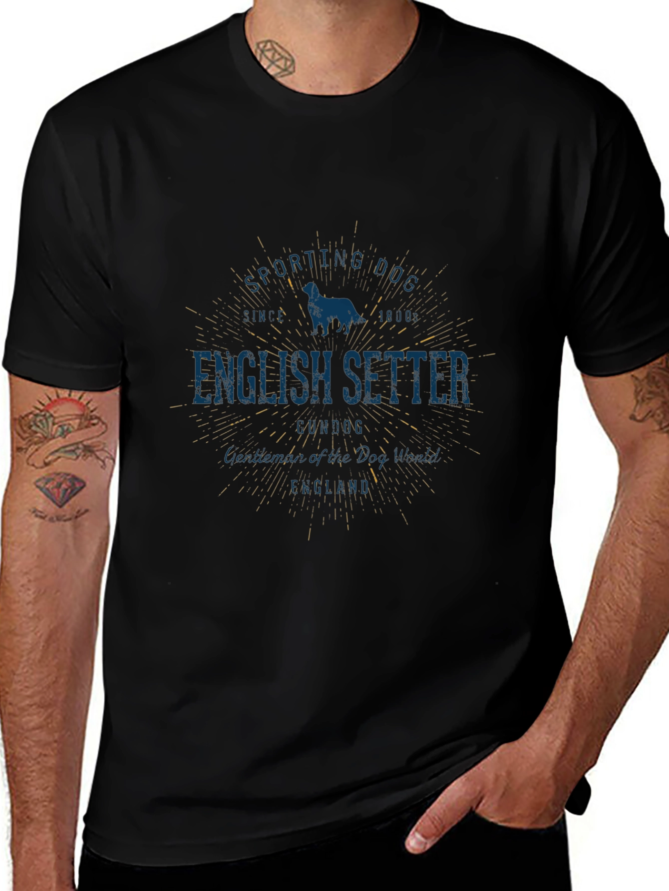English Setter Dog T-Shirt - Sporting Breed Tee