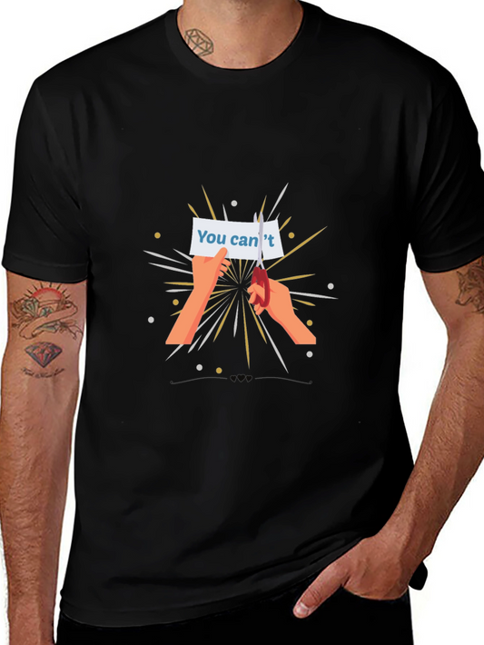 Empowering T-Shirt - You Cant Cut Out Design