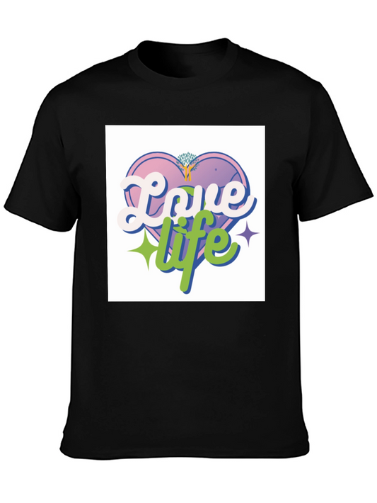 Love Life Graphic T-Shirt - Soft Cotton Blend