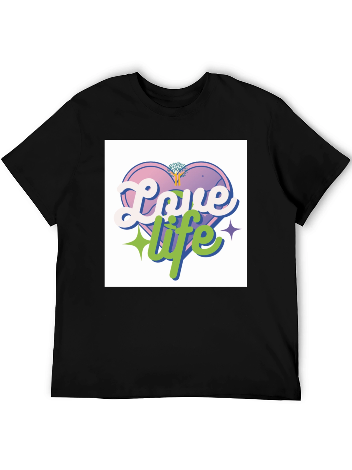 Love Life Graphic T-Shirt - Soft Cotton Blend