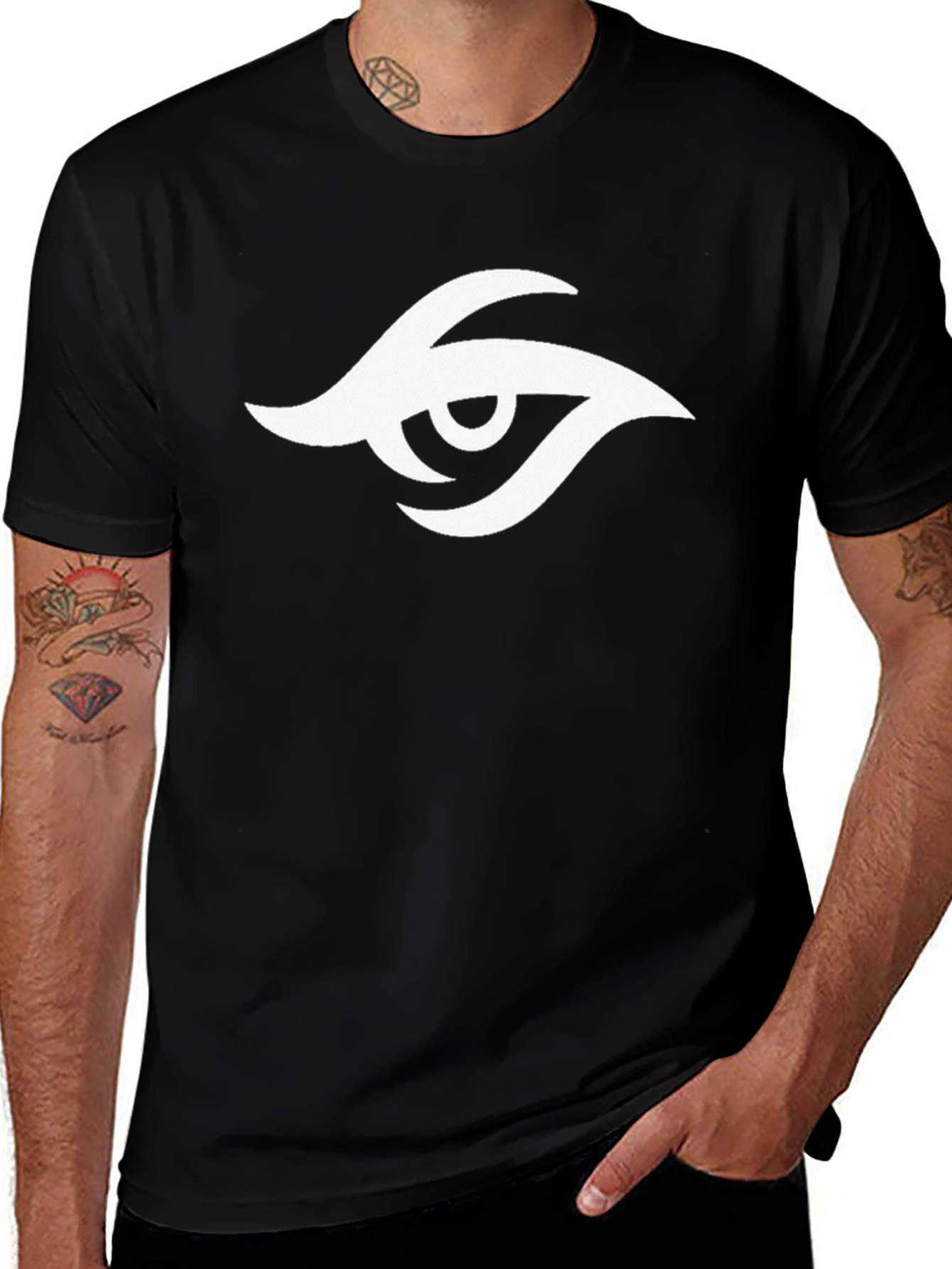 Team Secret Logo T-Shirt - Black