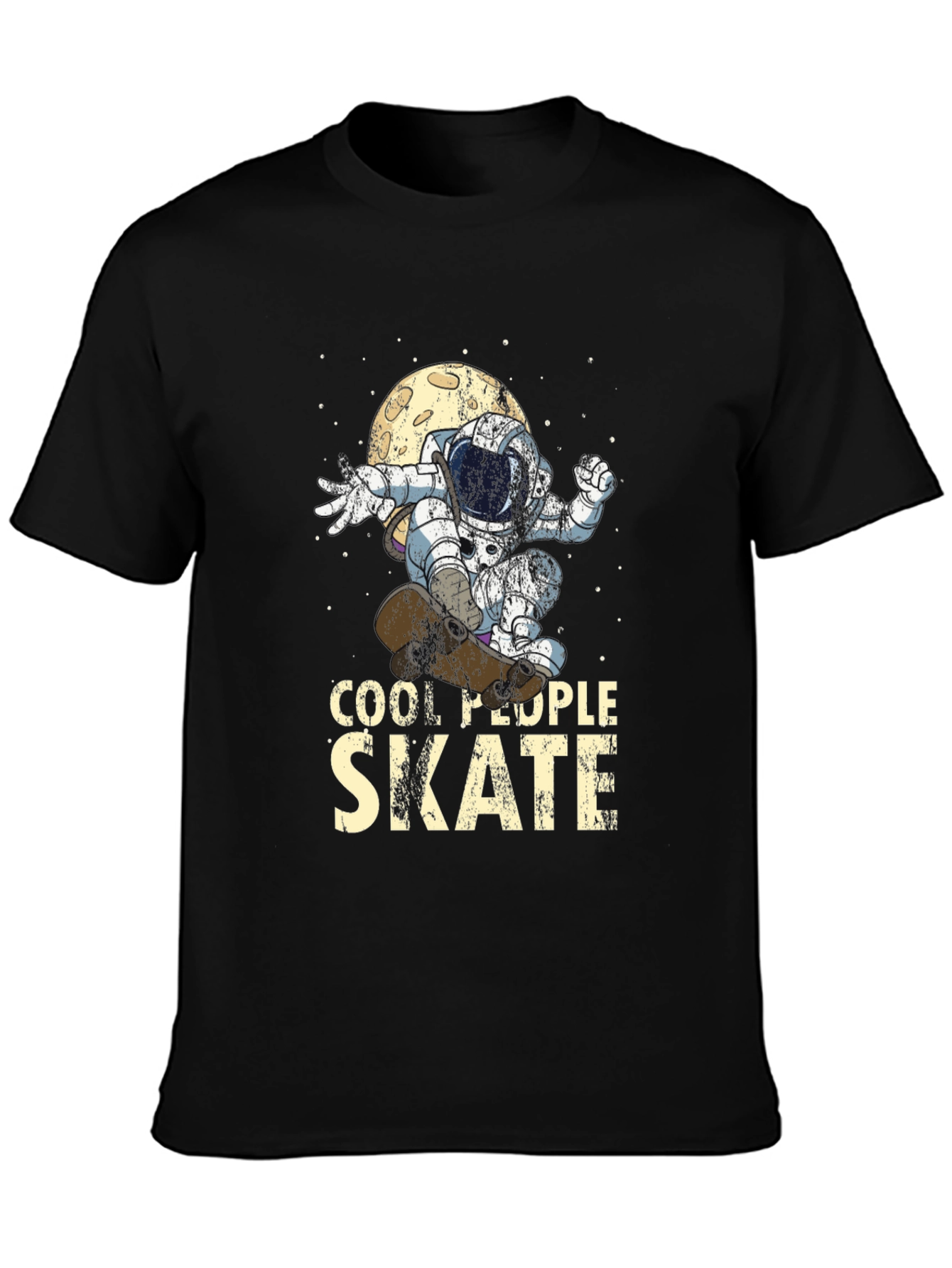 Cool People Skate Astronaut T-Shirt