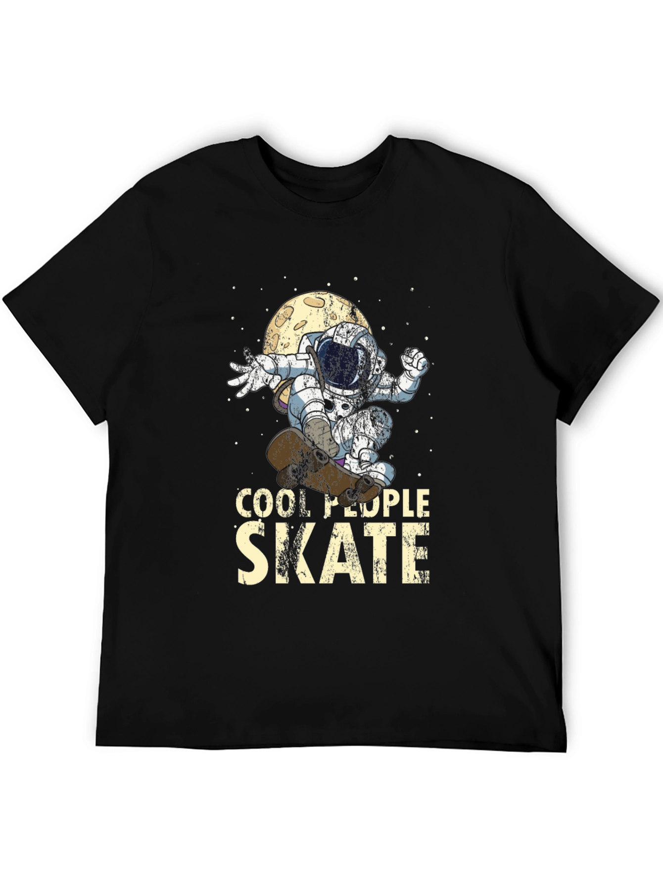Cool People Skate Astronaut T-Shirt