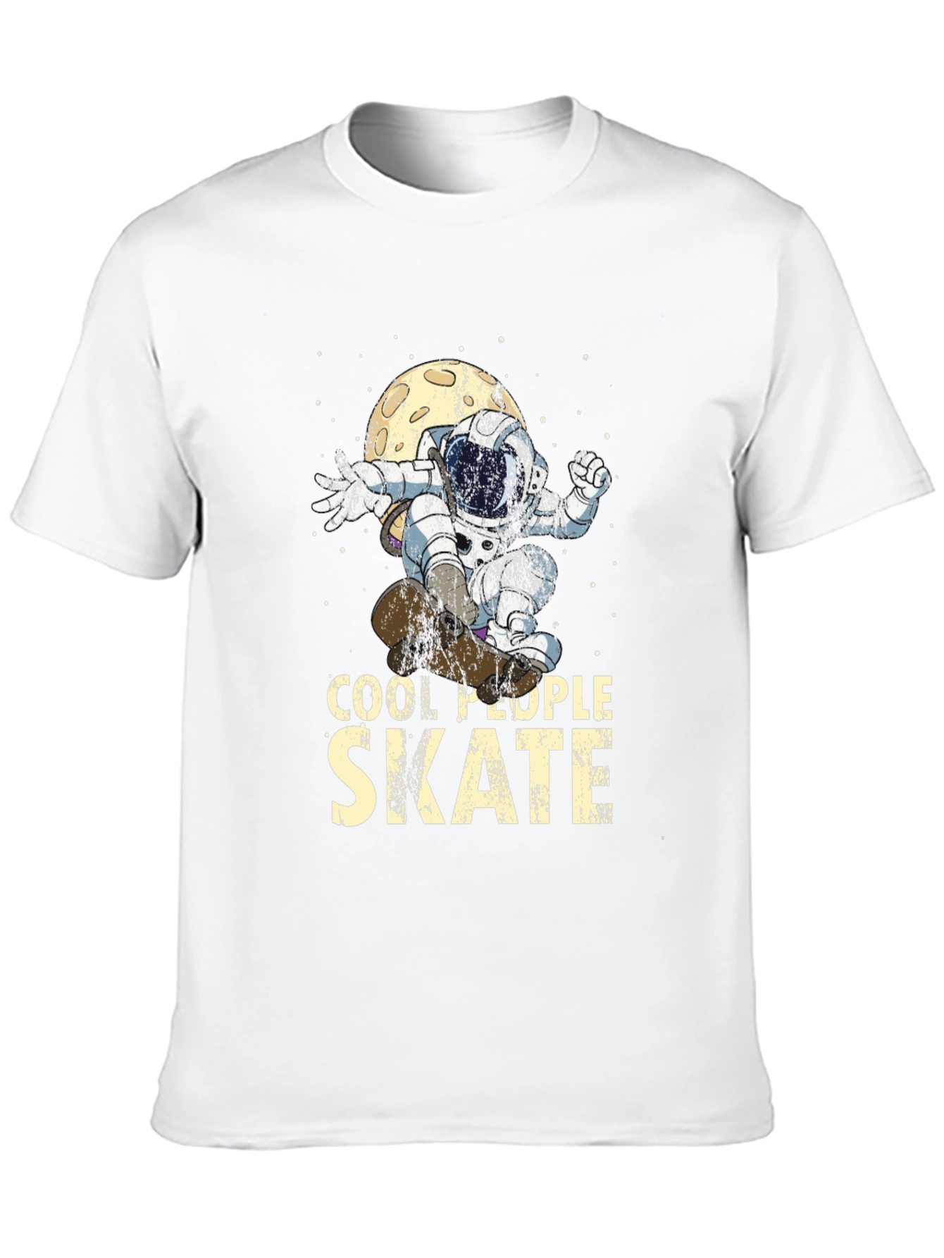 Cool People Skate Astronaut T-Shirt