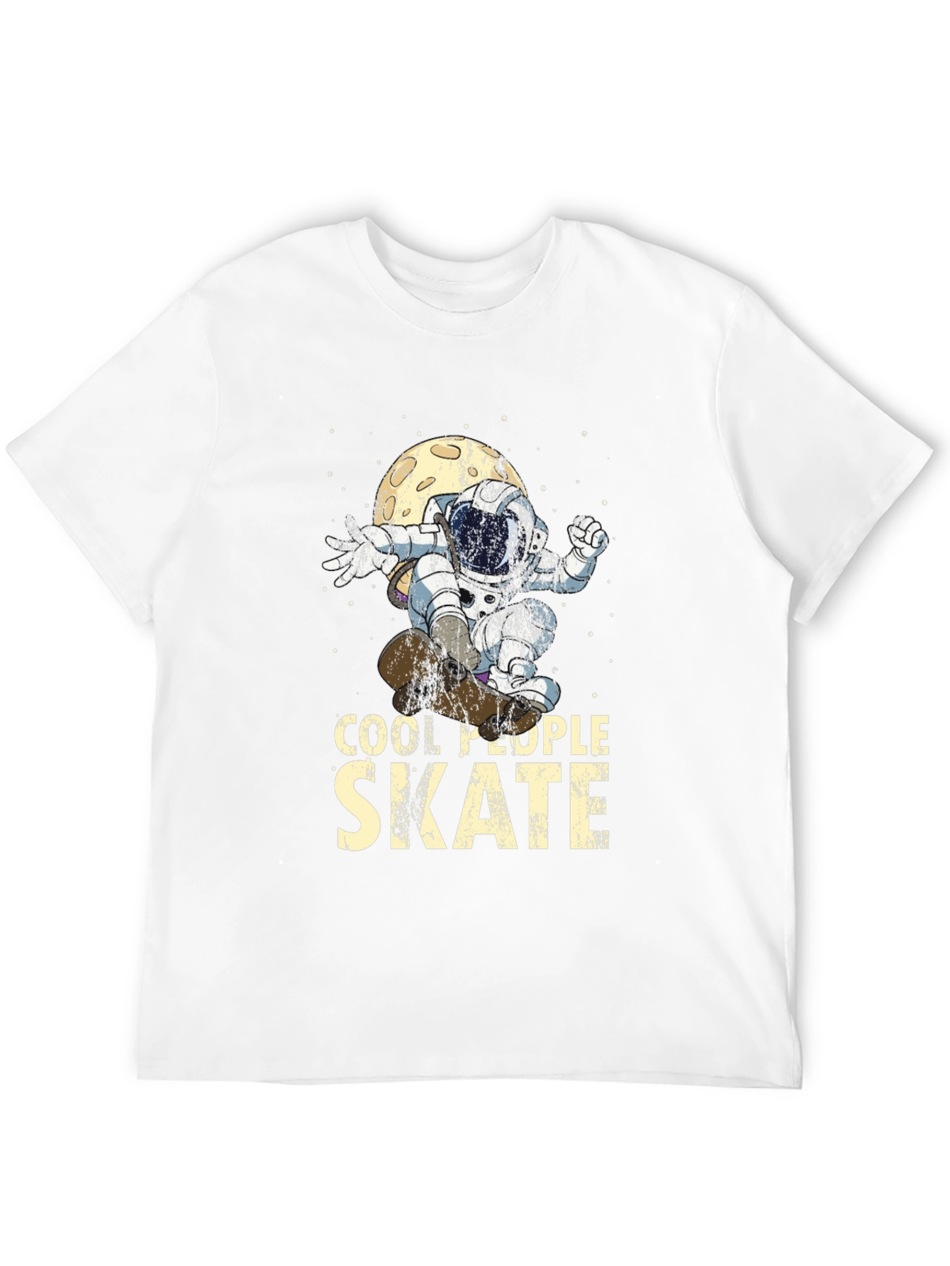 Cool People Skate Astronaut T-Shirt