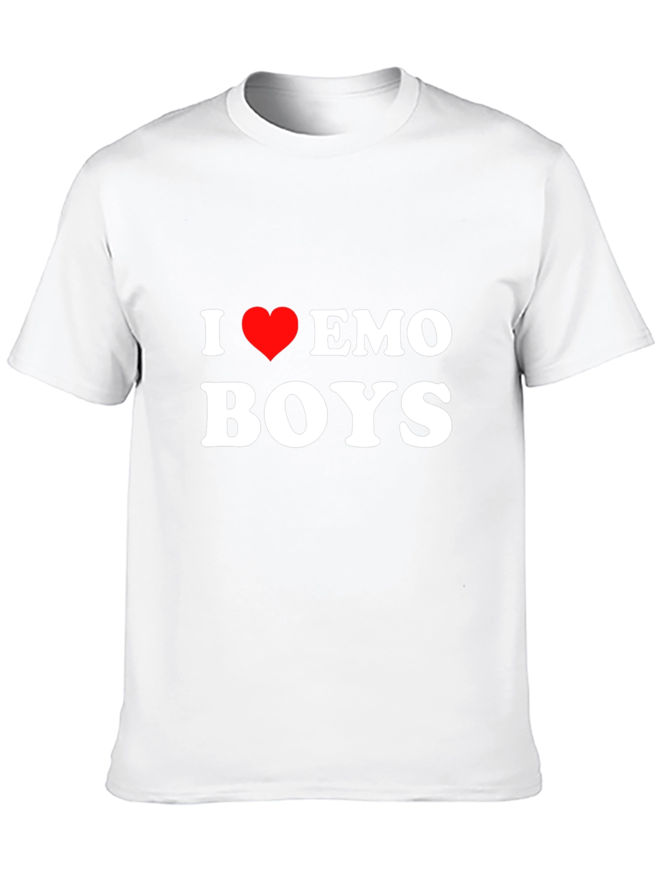 I Heart Emo Boys Graphic Tee