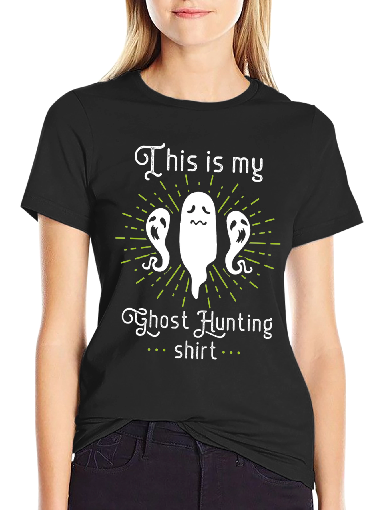 Ghost Hunting T-Shirt: Halloween Spooky Season Shirt