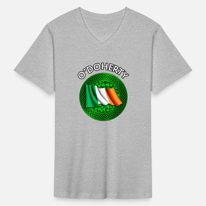 O'Doherty Shamrock & Irish Flag