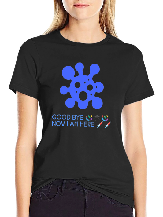 Vaccine T-Shirt: Goodbye Virus Hello Protection