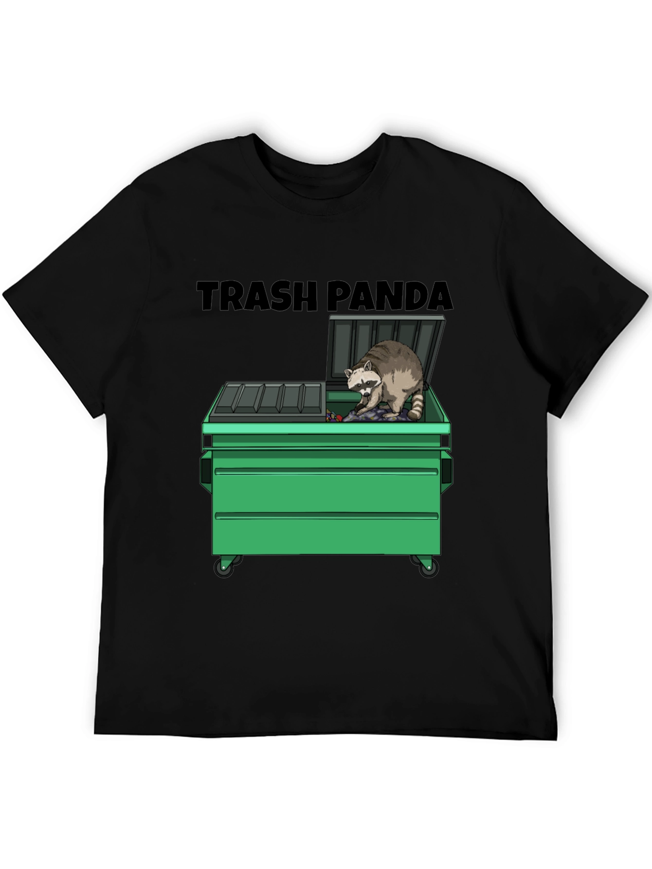 Trash Panda Graphic T-Shirt - Funny Raccoon Tee