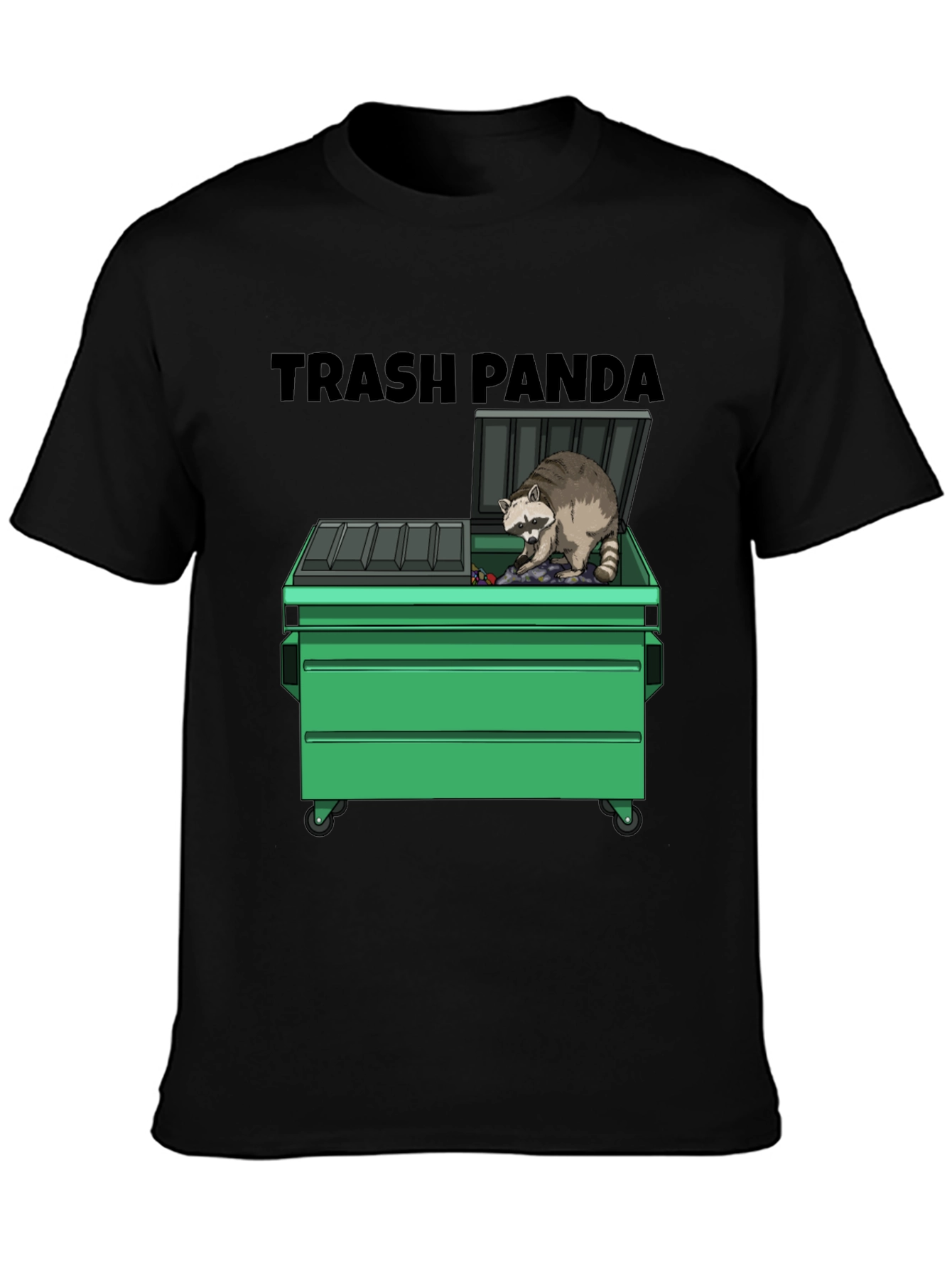 Trash Panda Graphic T-Shirt - Funny Raccoon Tee