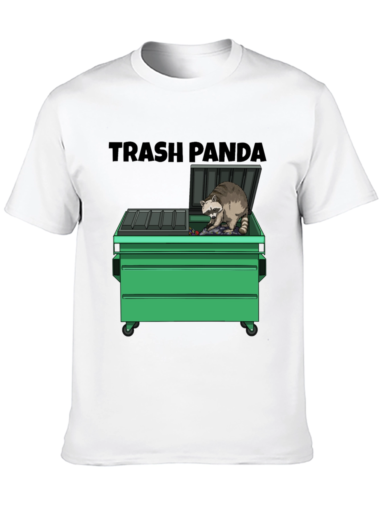 Trash Panda Graphic T-Shirt - Funny Raccoon Tee
