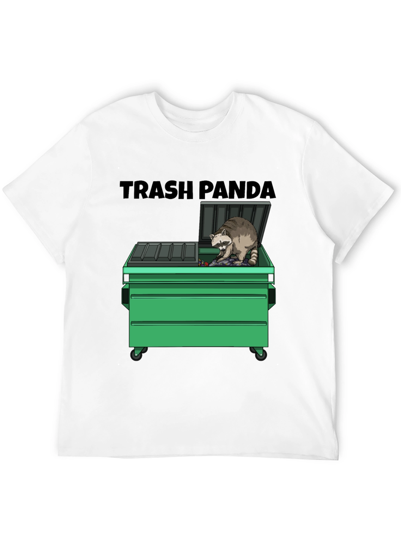 Trash Panda Graphic T-Shirt - Funny Raccoon Tee