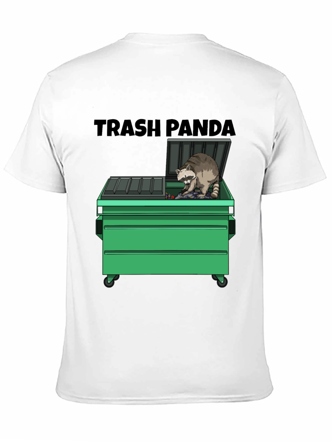 Trash Panda Graphic T-Shirt - Funny Raccoon Tee