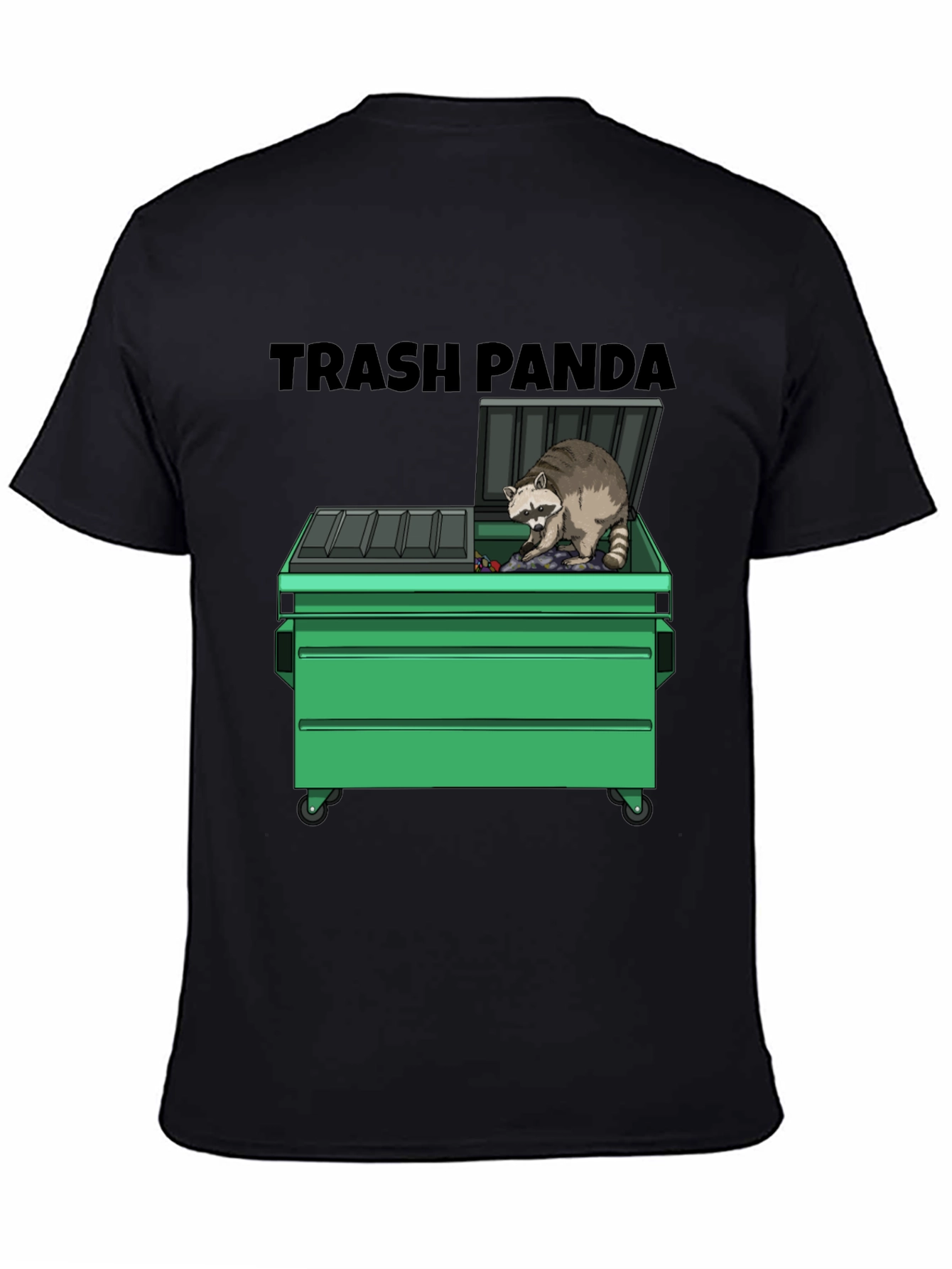 Trash Panda Graphic T-Shirt - Funny Raccoon Tee