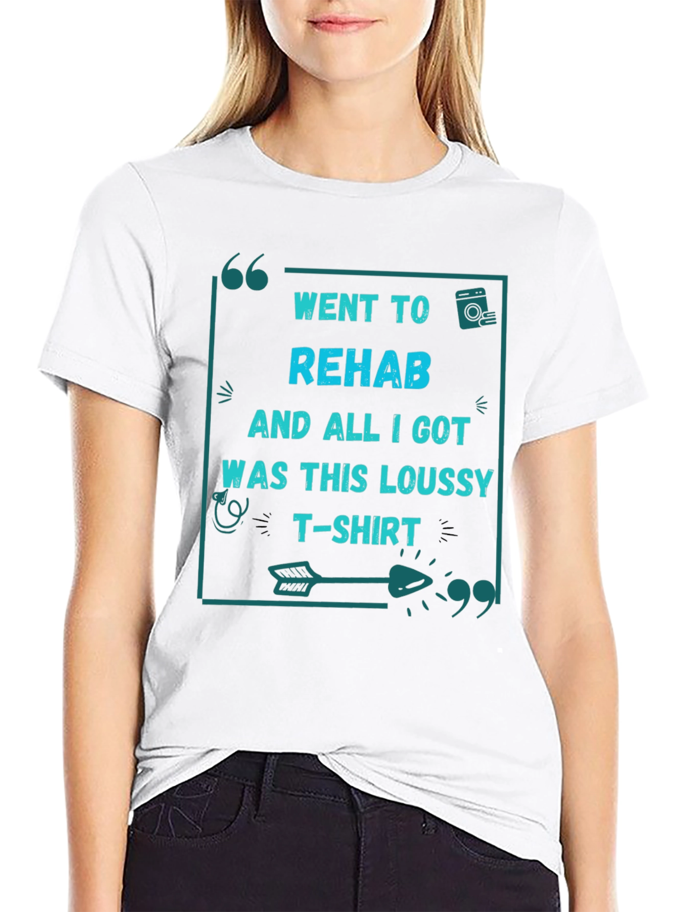 Went to Rehab T-Shirt - Funny Sarcastic Tee