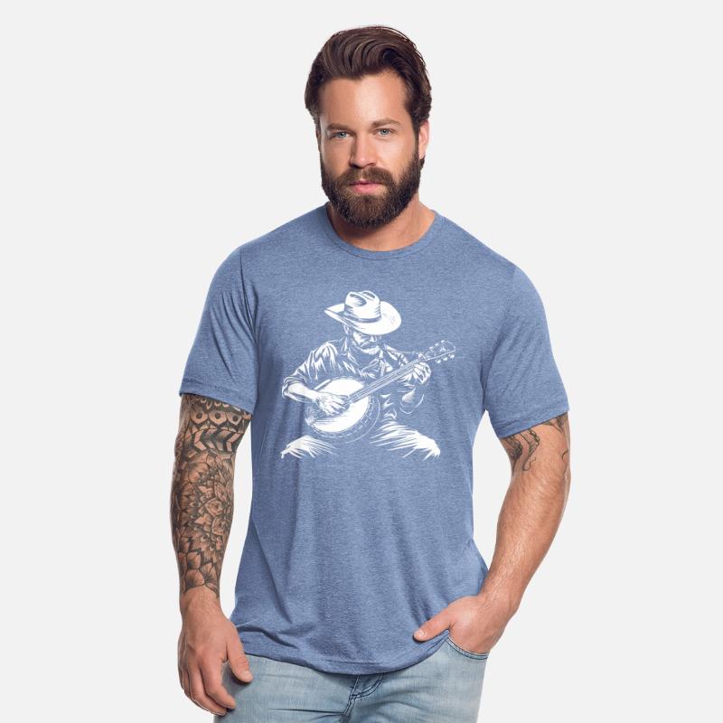 Old Banjo Player Sketch