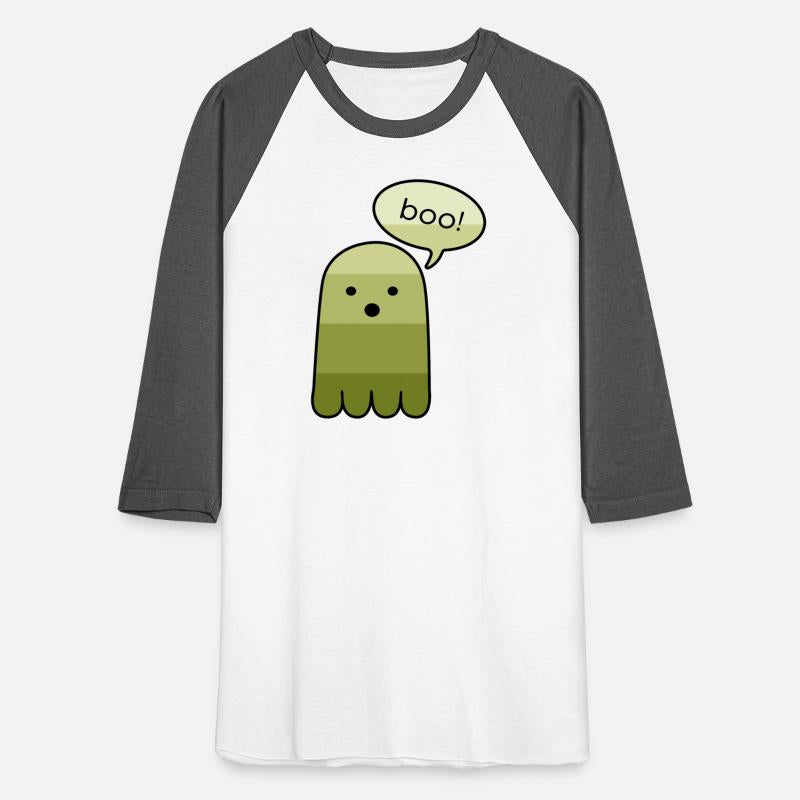 Olive Green Boo Ghost Halloween