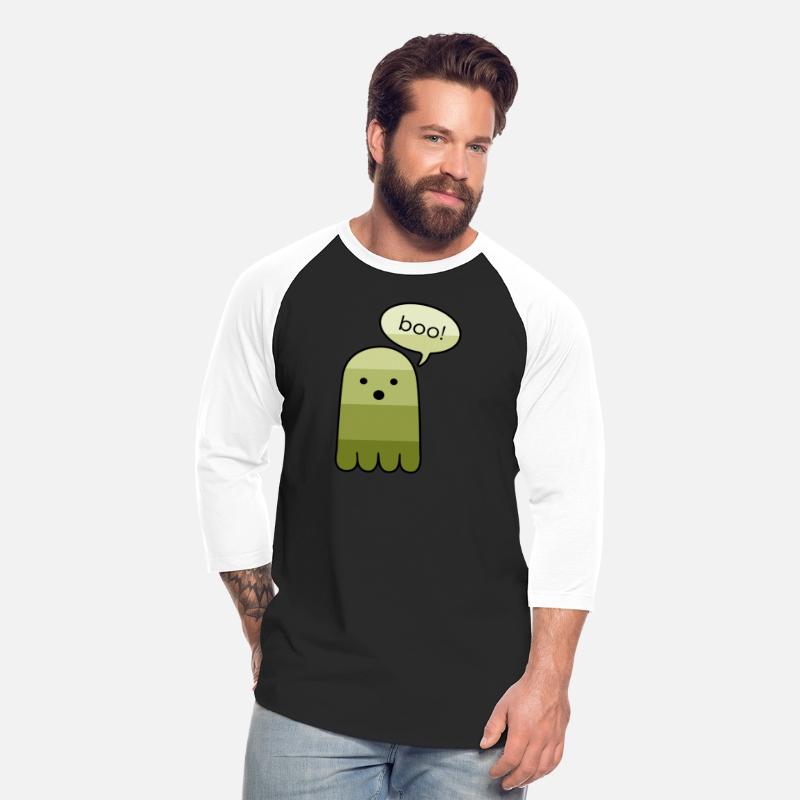 Olive Green Boo Ghost Halloween