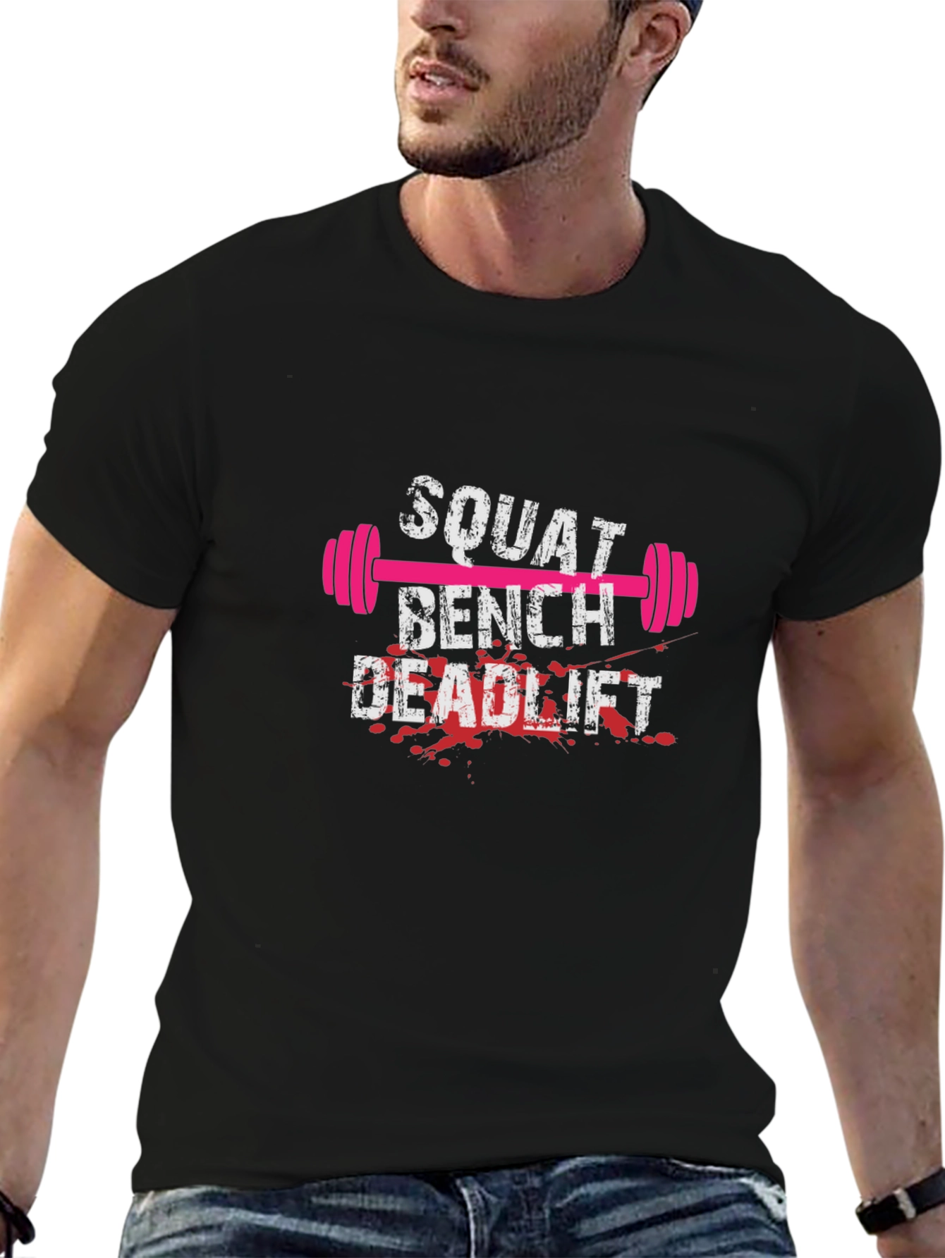 Squat Bench Deadlift Workout T-Shirt