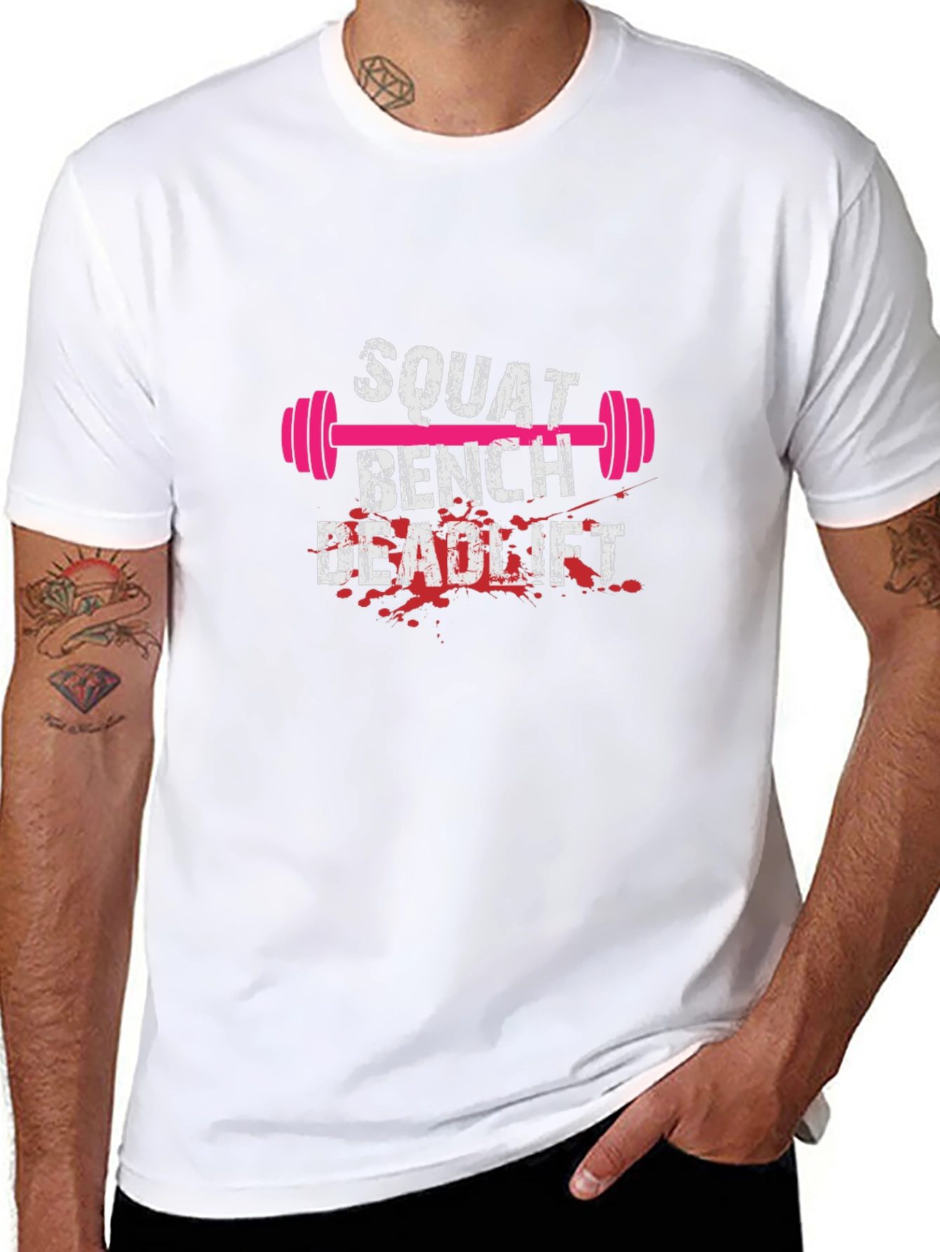 Squat Bench Deadlift Workout T-Shirt