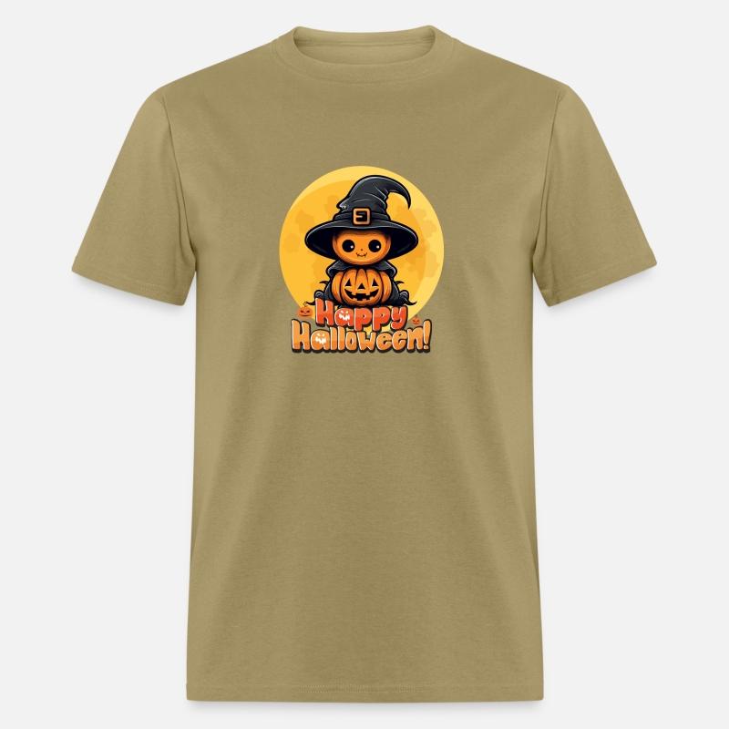 Orange Cute Happy Halloween T shirt