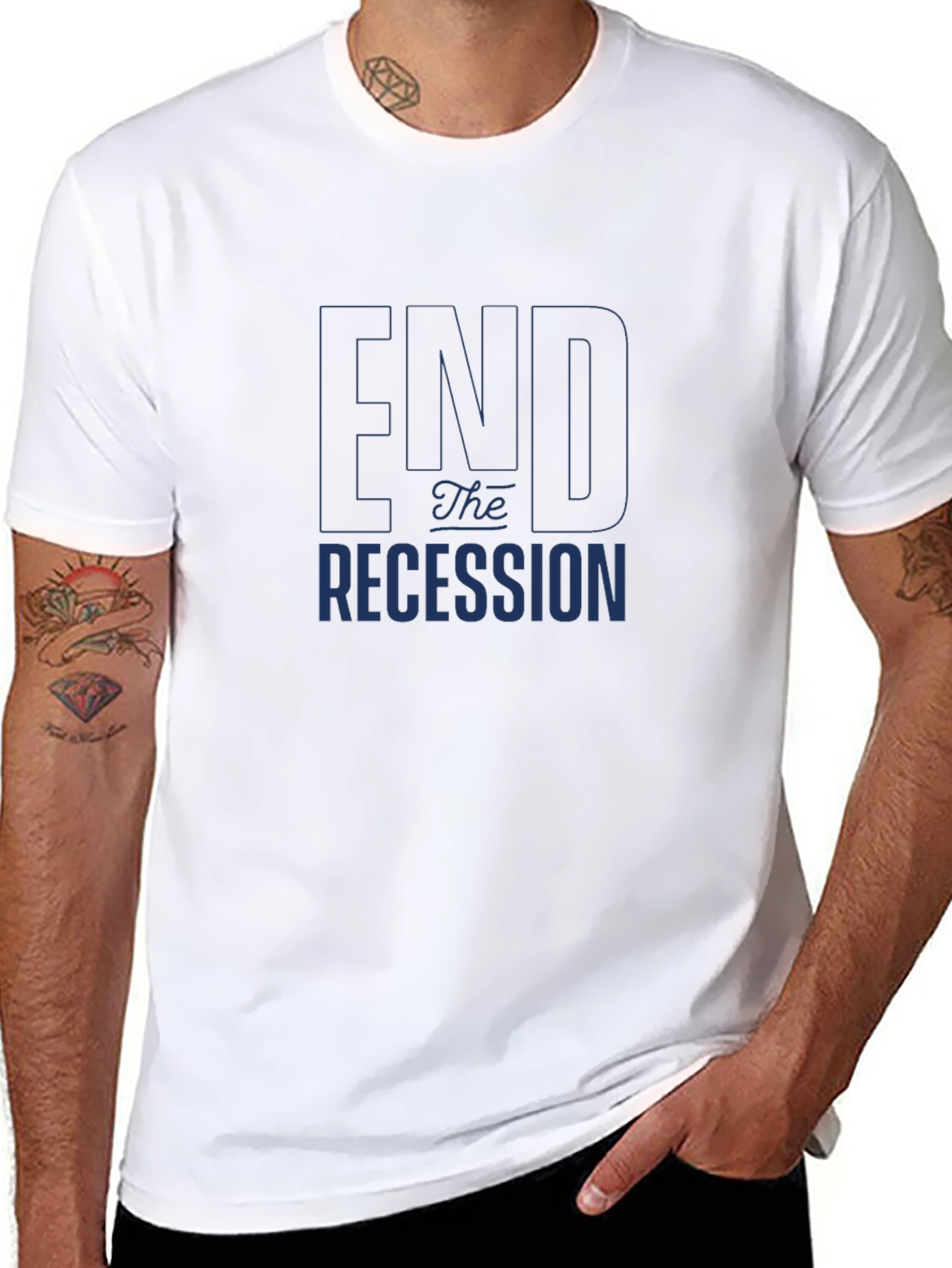 End the Recession Graphic Tee