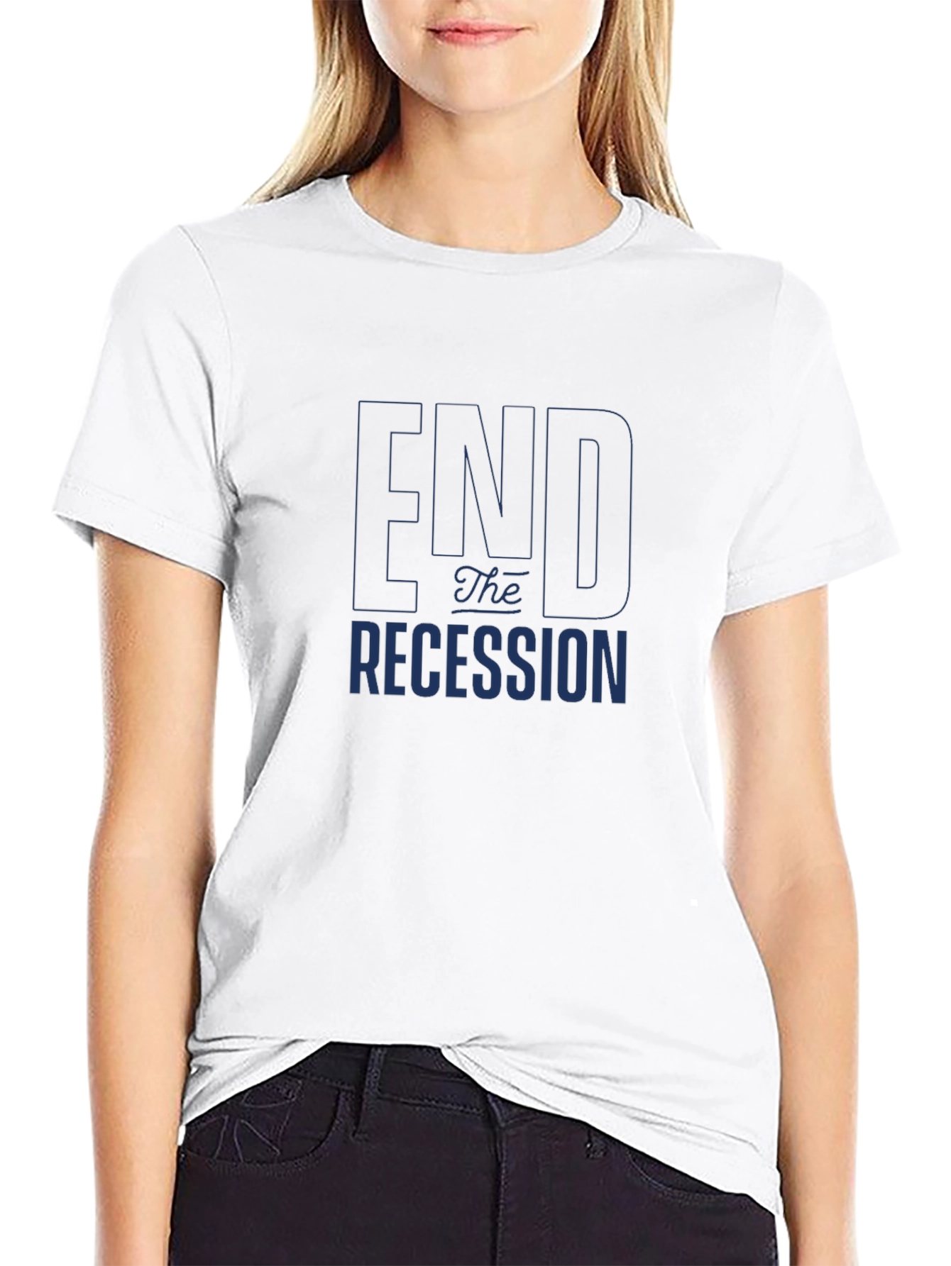 End the Recession Graphic Tee