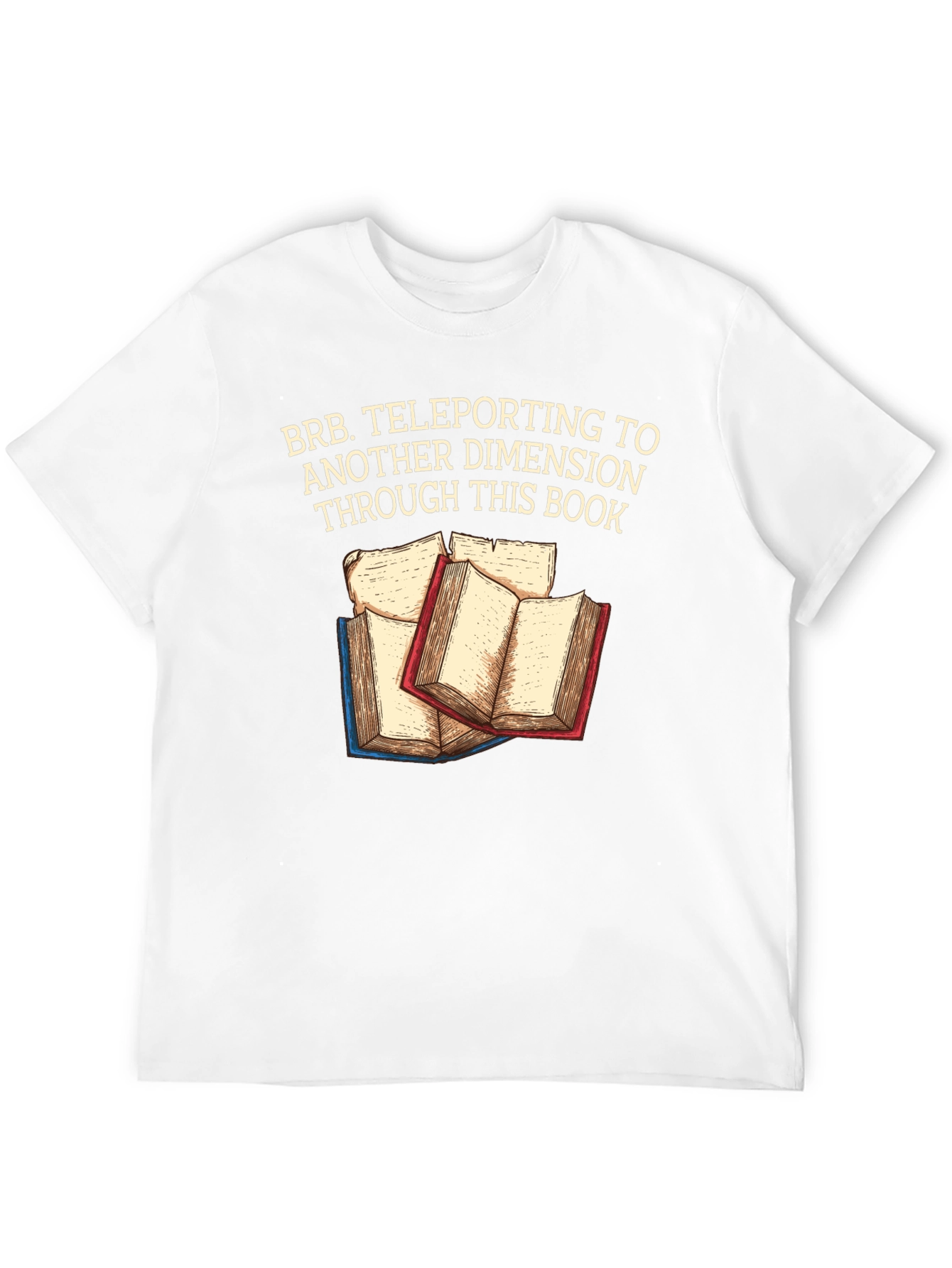 Teleporting Books T-Shirt Another Dimension