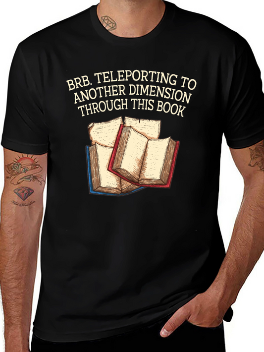 Teleporting Books T-Shirt Another Dimension