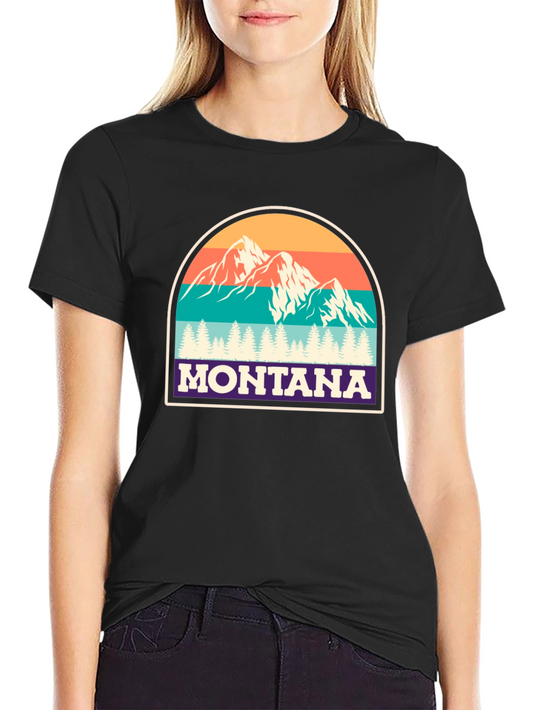 Montana Mountains Graphic Tee