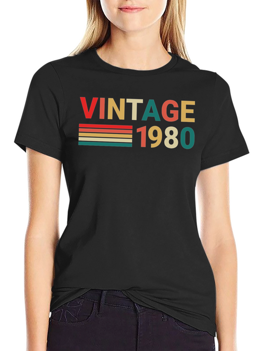 Vintage 1980 Retro Graphic T-Shirt