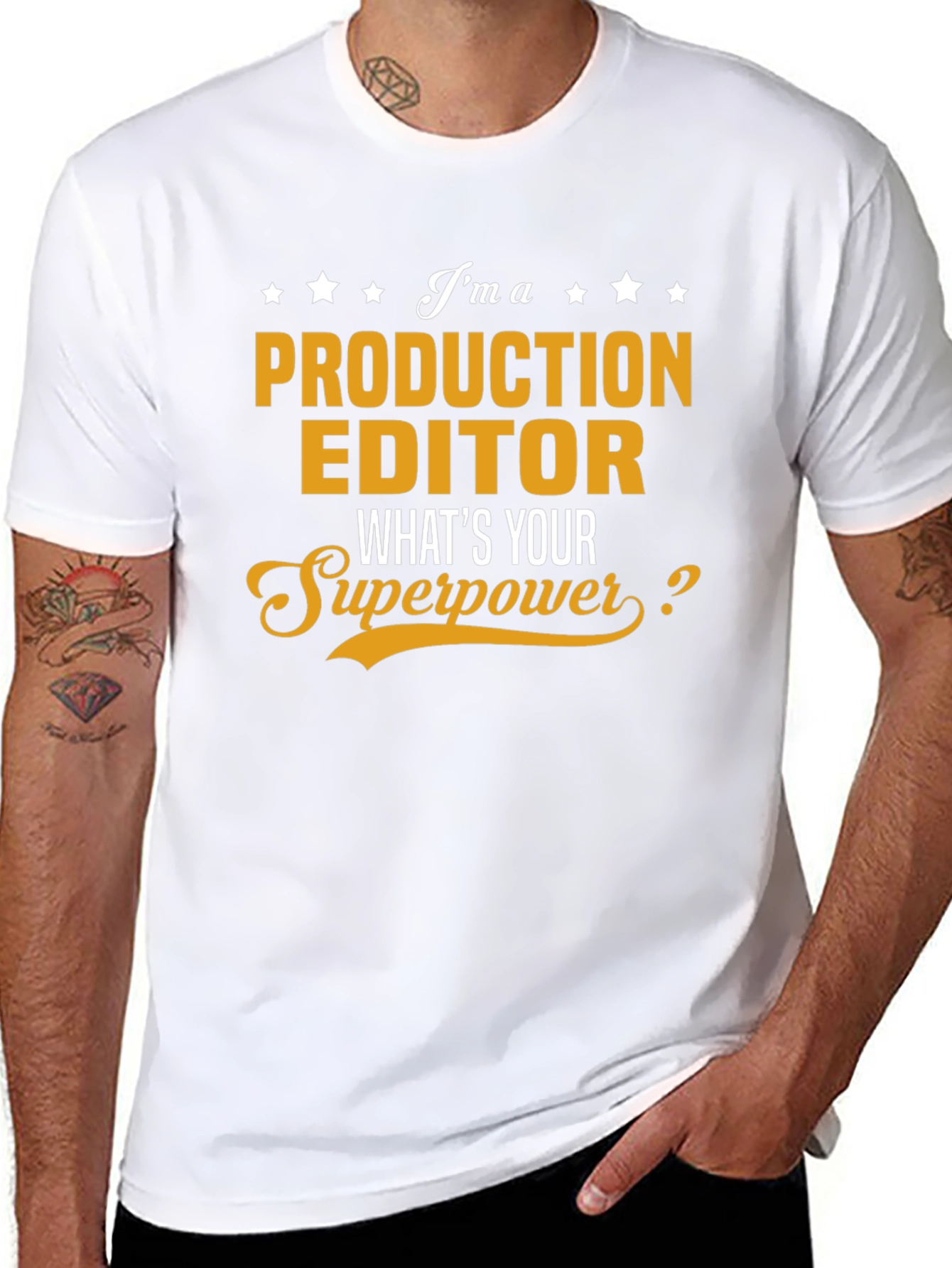Production Editor Superpower T-Shirt