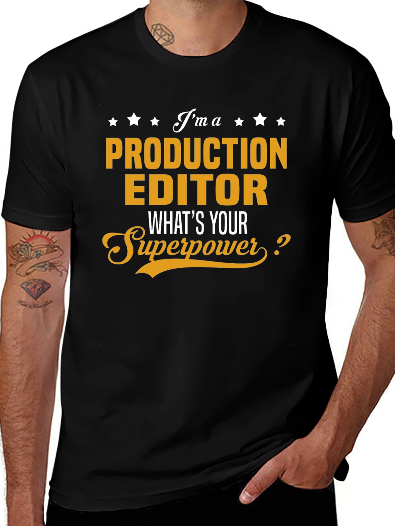 Production Editor Superpower T-Shirt