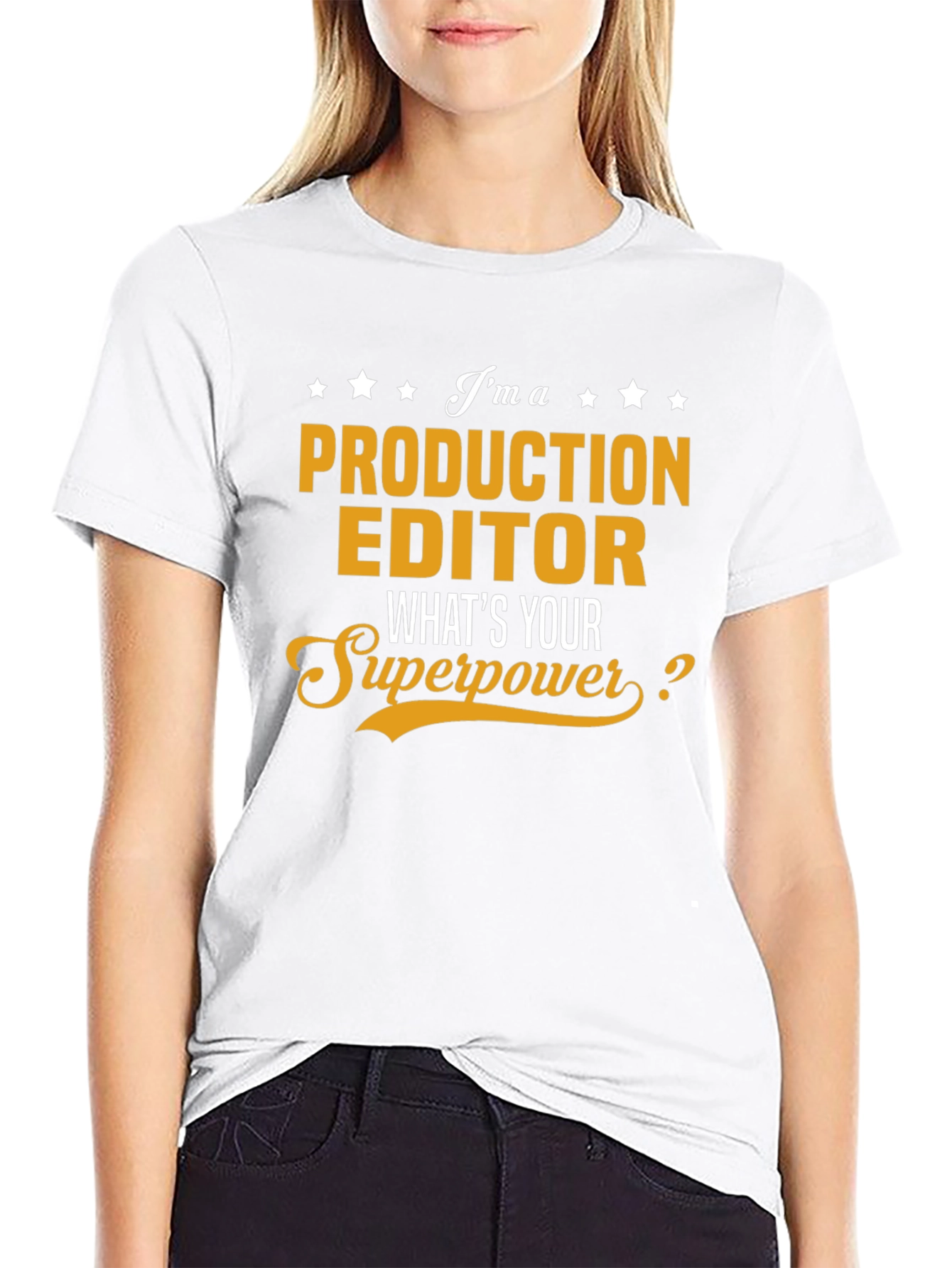 Production Editor Superpower T-Shirt