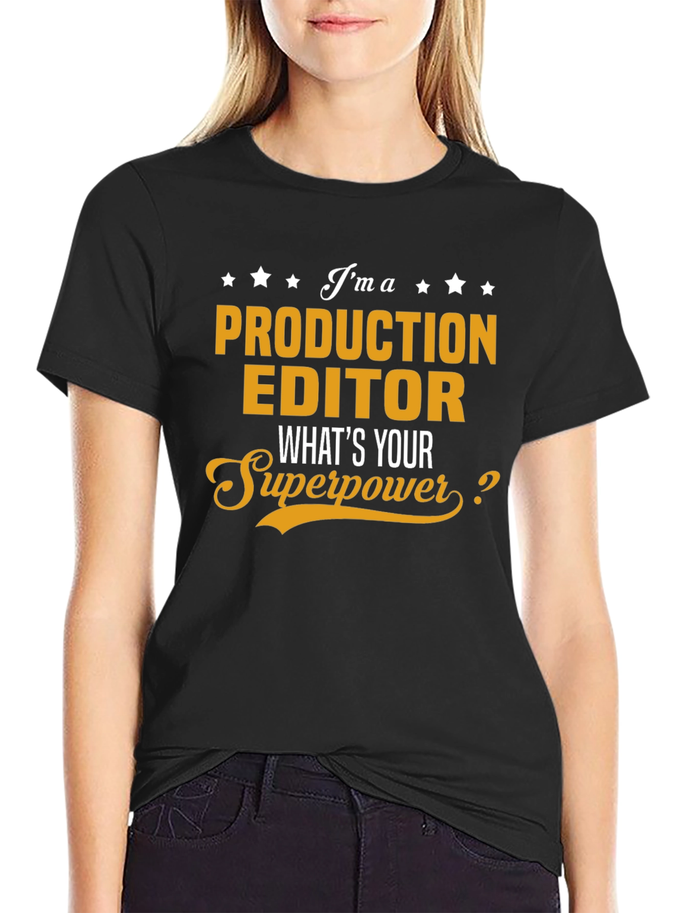 Production Editor Superpower T-Shirt