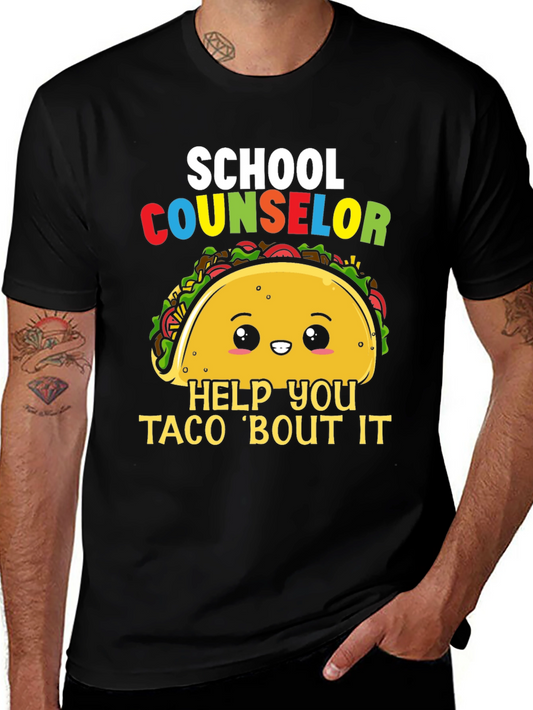 School Counselor Taco T-Shirt