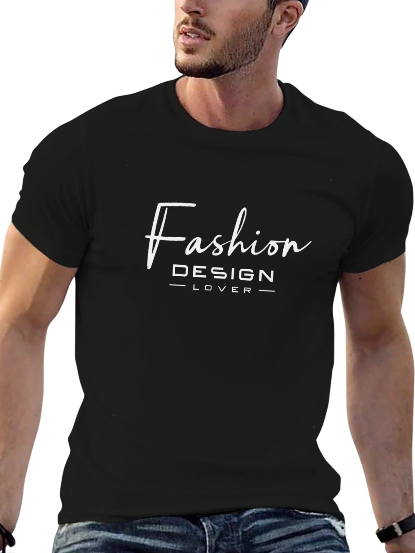 Fashion Design Lover Black T-Shirt
