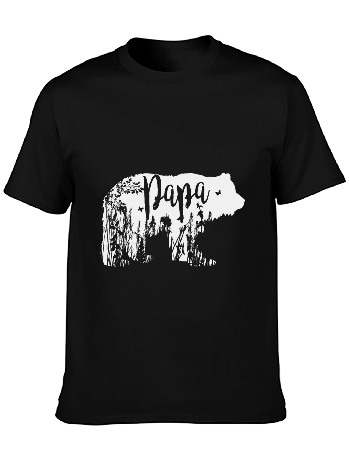 Papa Bear Graphic Tee - Fathers Day Gift