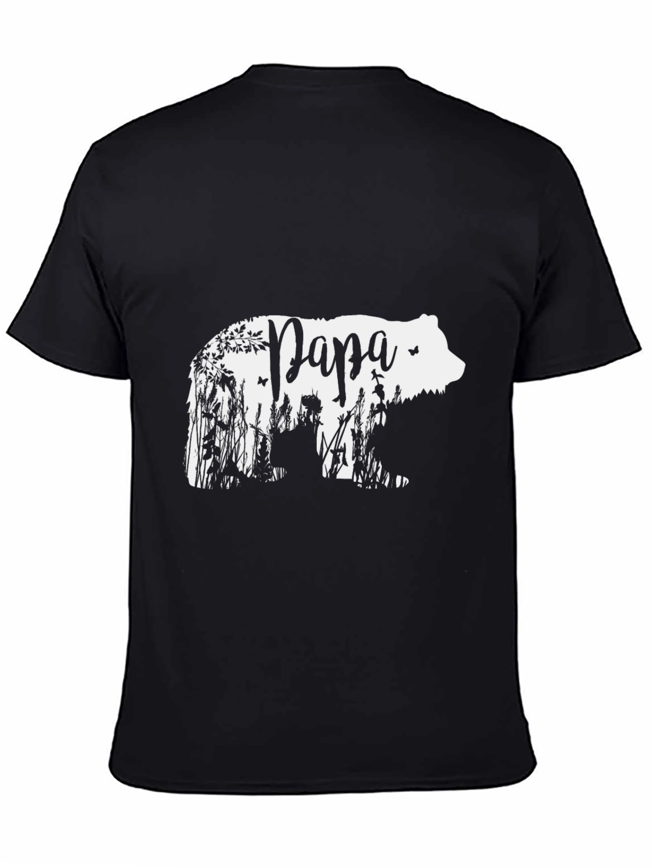 Papa Bear Graphic Tee - Fathers Day Gift