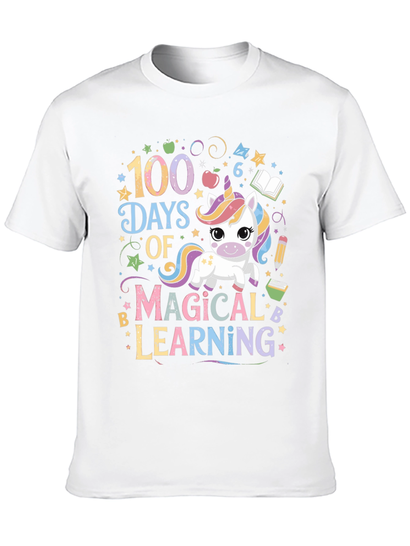 100 Days Magical Learning T-Shirt